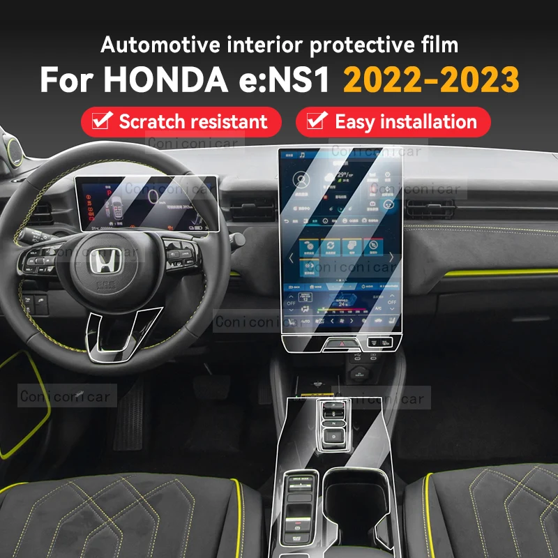 Для Honda e:NS1 2022 2023 панель редуктора приборной панели навигации автомобильного интерьера защитная пленка ТПУ прозрачная защита от царапин
Для Honda e:NS1 2022 2023 панель редуктора приборной панели навигации автомобильного интерьера защитная пленка ТПУ прозрачная защита от царапин