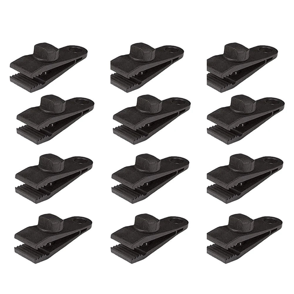 12pcs Tarp Clips Outdoor Camping Tarp Clips Locking Awning Clamp Snap Hangers Survival Tool Strong Tension Awning Parts Accessor
12pcs Tarp Clips Outdoor Camping Tarp Clips Locking Awning Clamp Snap Hangers Survival Tool Strong Tension Awning Parts Accessor