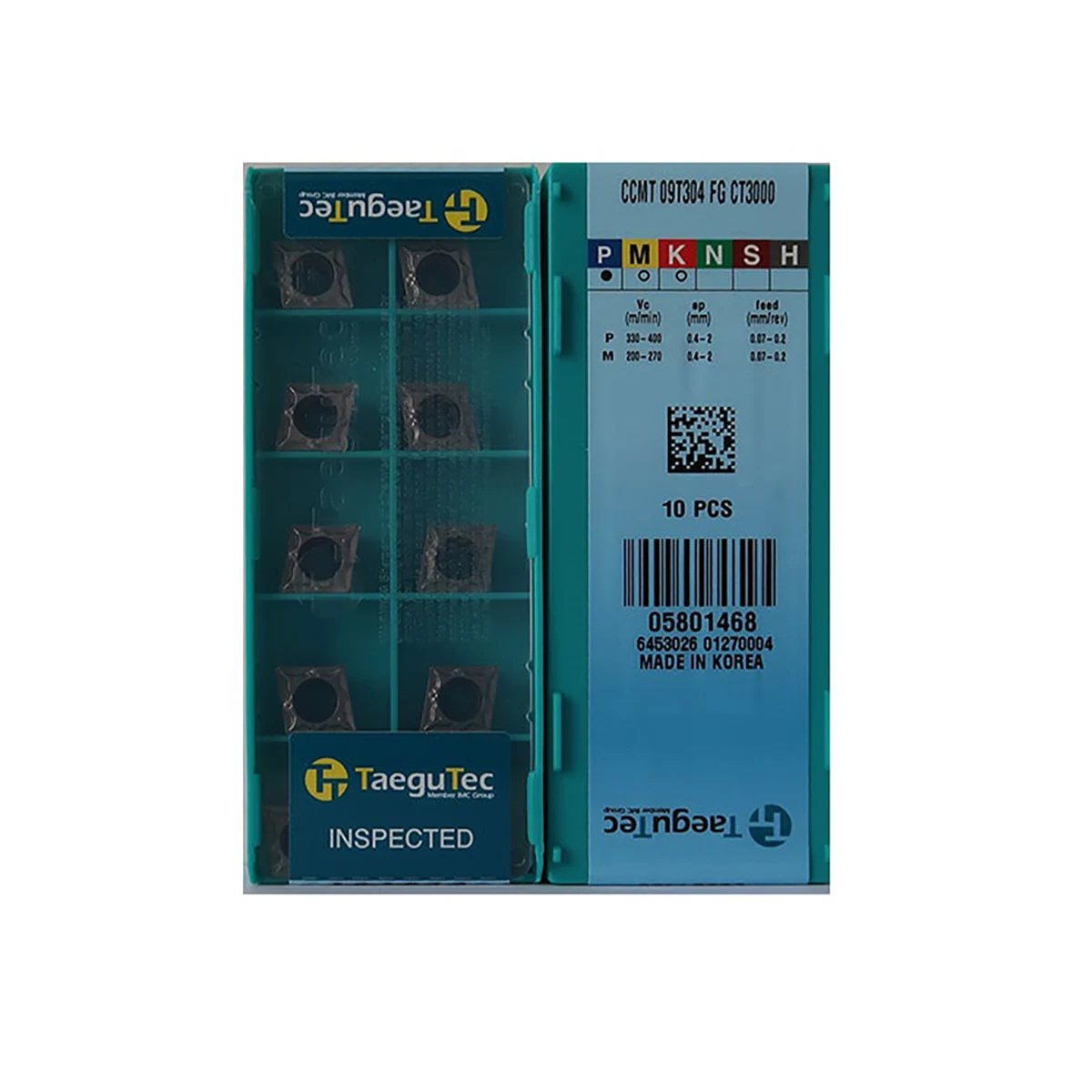 TaeguTec 100% Original CCMT CCMT09 CCMT09T304 FG CT3000 TT8115 MT TT5080 Medium Carbide Turning Inserts
TaeguTec 100% Original CCMT CCMT09 CCMT09T304 FG CT3000 TT8115 MT TT5080 Medium Carbide Turning Inserts