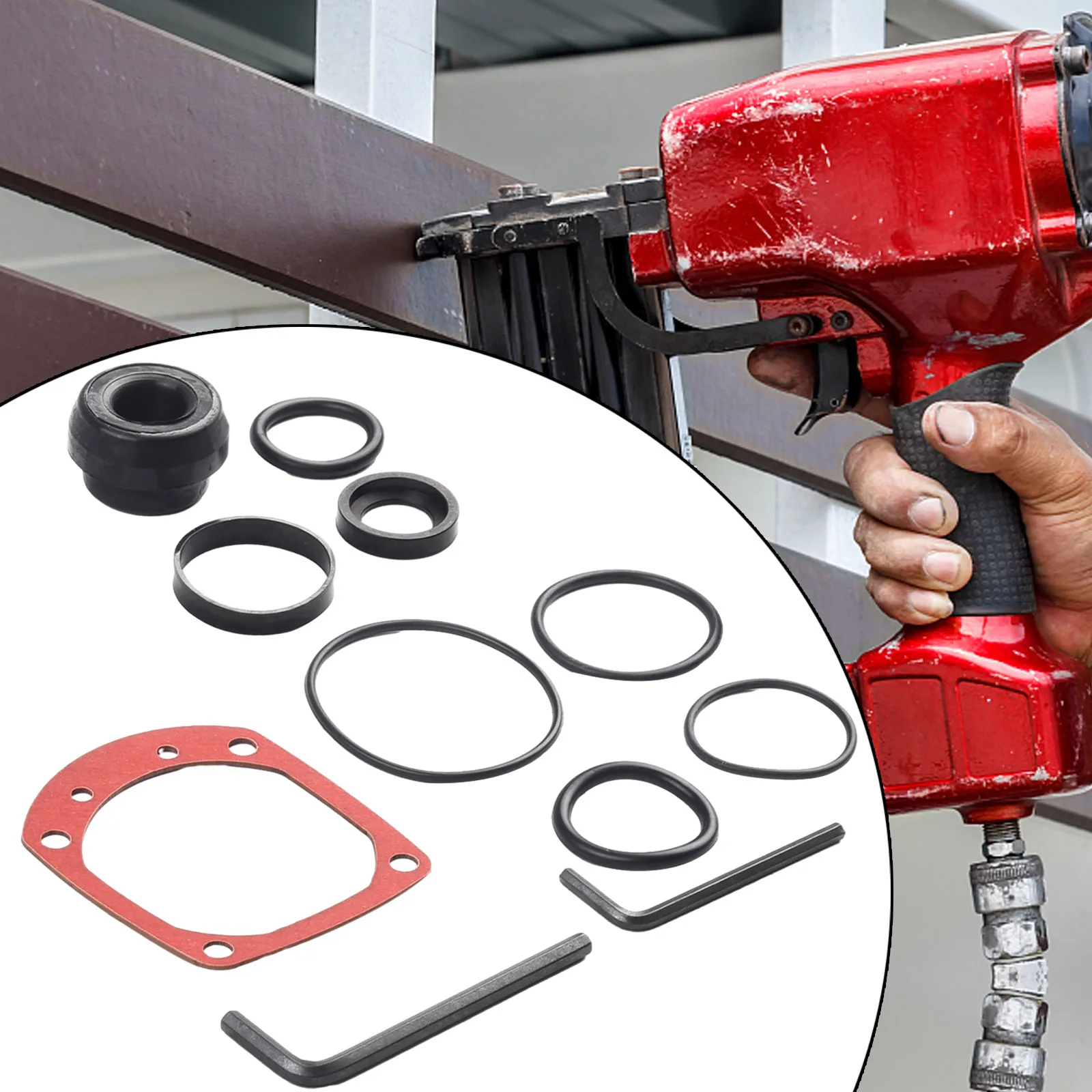 For BN125A Parts 903775 Nailer Overhaul Kit High Quality Steel Construction for For BN125A BN138 BN200A BN200V12 NA150A
For BN125A Parts 903775 Nailer Overhaul Kit High Quality Steel Construction for For BN125A BN138 BN200A BN200V12 NA150A