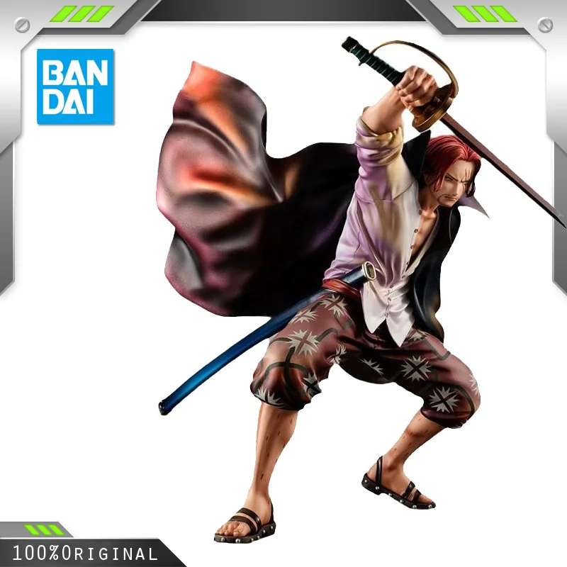 BANDAI ONE PIECE Red Hair Shanks Four Emperors Action Toy Figures Anime Surroundings Finish Product Christmas Gifts
BANDAI ONE PIECE Red Hair Shanks Four Emperors Action Toy Figures Anime Surroundings Finish Product Christmas Gifts