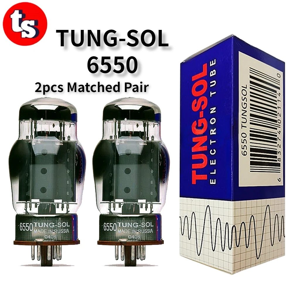 

TUNG-SOL 6550 Vacuum Tube HIFI Audio Valve Replaces KT88 KT120 KT100 Electronic Tube Amplifier Kit Diy Matched Quad