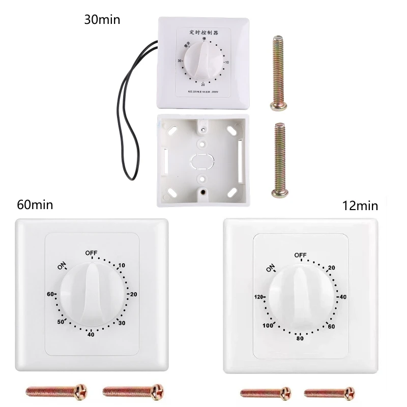 High Power Pump Motor Countdown Digital for Time Switch 30/60/120 Minutes Timing Control Tools Universal Mechanical Time
High Power Pump Motor Countdown Digital for Time Switch 30/60/120 Minutes Timing Control Tools Universal Mechanical Time