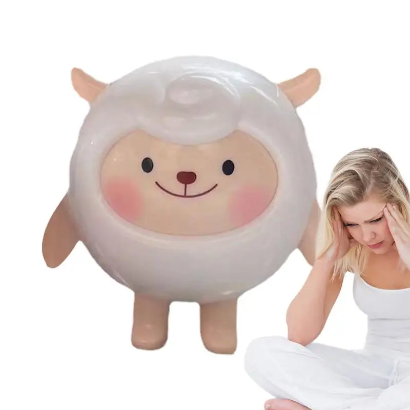 Stress Sheep Ornament Decorative Fidget Animal Toy With Sound Party Supplies Desktop Fidget Toys For Home Shop College Dorm 
Stress Sheep Ornament Decorative Fidget Animal Toy With Sound Party Supplies Desktop Fidget Toys For Home Shop College Dorm