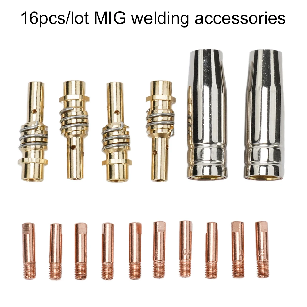 Accessories Welding Nozzle 0.8mm/1.0mm 1 Set Co2 Welding Torch Consumable Welding Head For Tig 15AK MIG MAG Portable
Accessories Welding Nozzle 0.8mm/1.0mm 1 Set Co2 Welding Torch Consumable Welding Head For Tig 15AK MIG MAG Portable