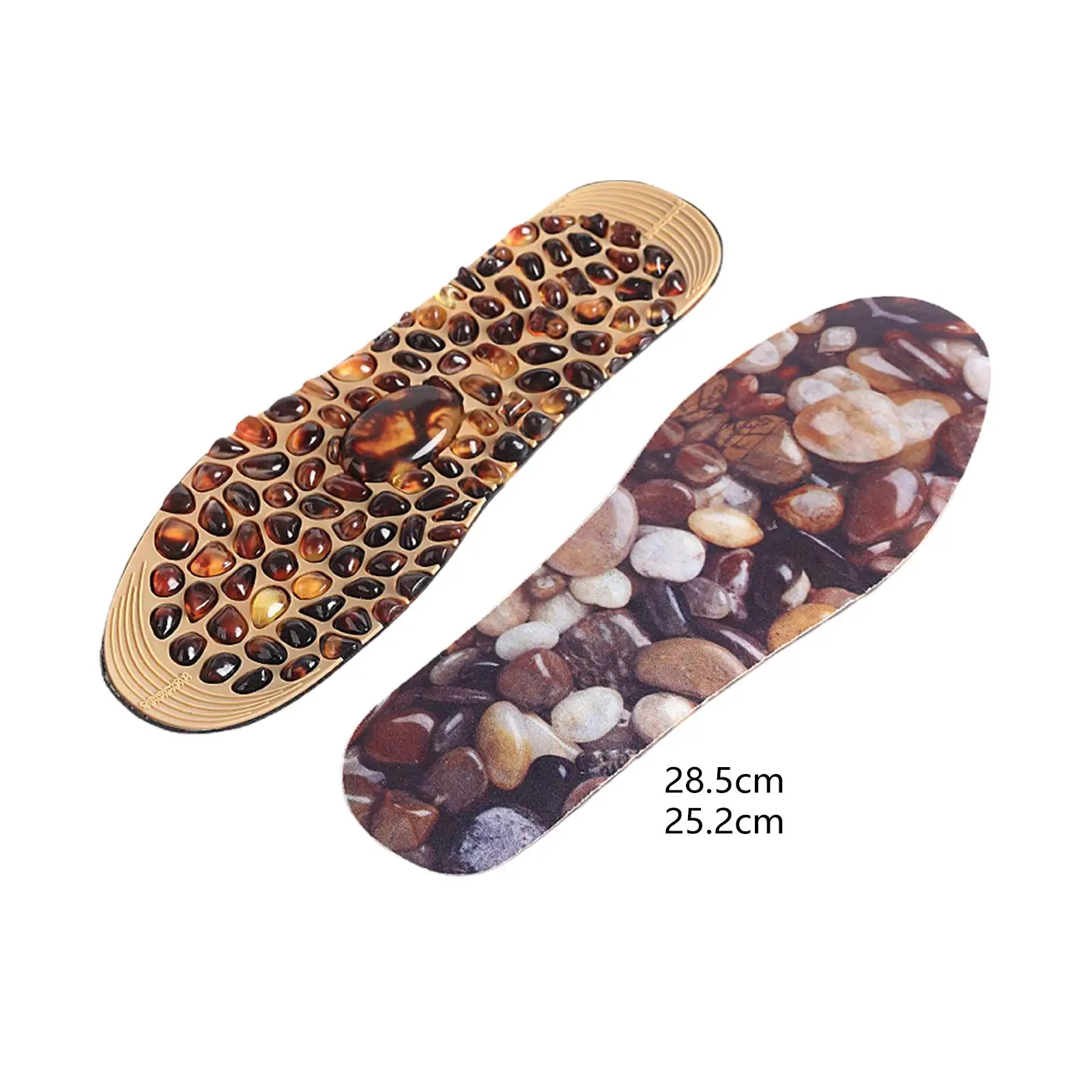 

Faux Cobble Insole Breathable Point Massage Insole Foot Massage Mat Acupressure Reflexology Insoles for Sandals Unisex