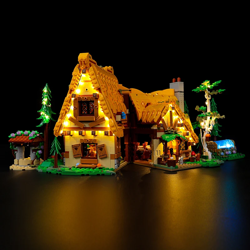 

No Model Led Light Kit for For Snow White and the Seven Dwarfs' Cottage 43242