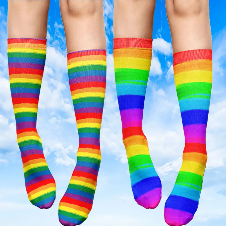 Interesting colorful printed summer socks unisex Harajuku personalized socks women rainbow comfortable soft stockings
Interesting colorful printed summer socks unisex Harajuku personalized socks women rainbow comfortable soft stockings