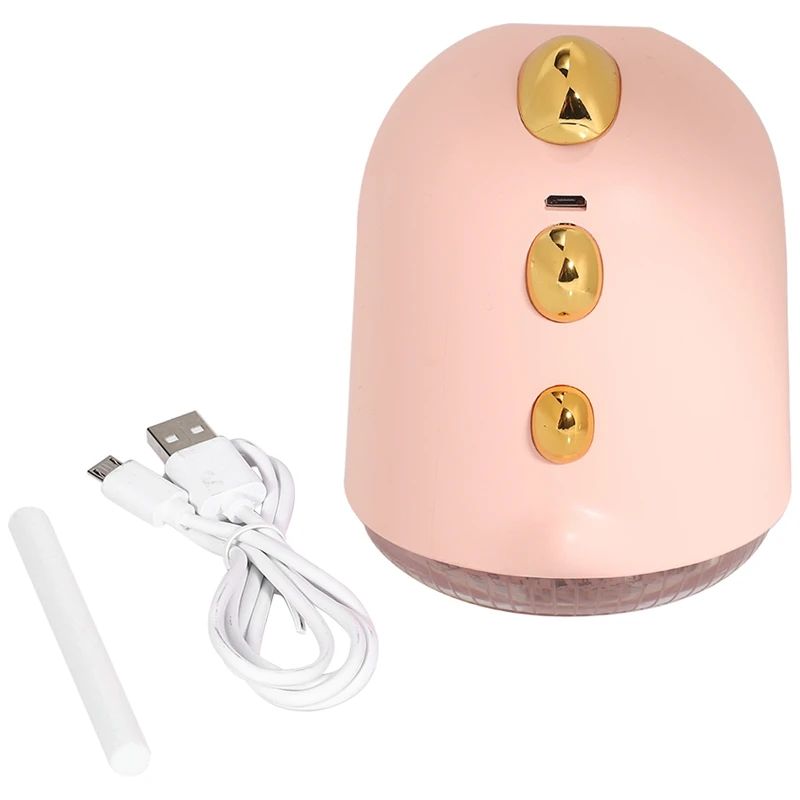 

New Cute 250Ml Ultrasonic Air Humidifier Aroma Essential Oil Diffuser For Home Car Usb Fogger Mist Maker With 7 Colors Led Night