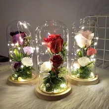 Valentine's Day Rose Gift,Beauty&The Beast Rose,Soap Flower That Lasts Forever in a Glass Dome with LED Lights,Gift for Mothers
Valentine's Day Rose Gift,Beauty&The Beast Rose,Soap Flower That Lasts Forever in a Glass Dome with LED Lights,Gift for Mothers