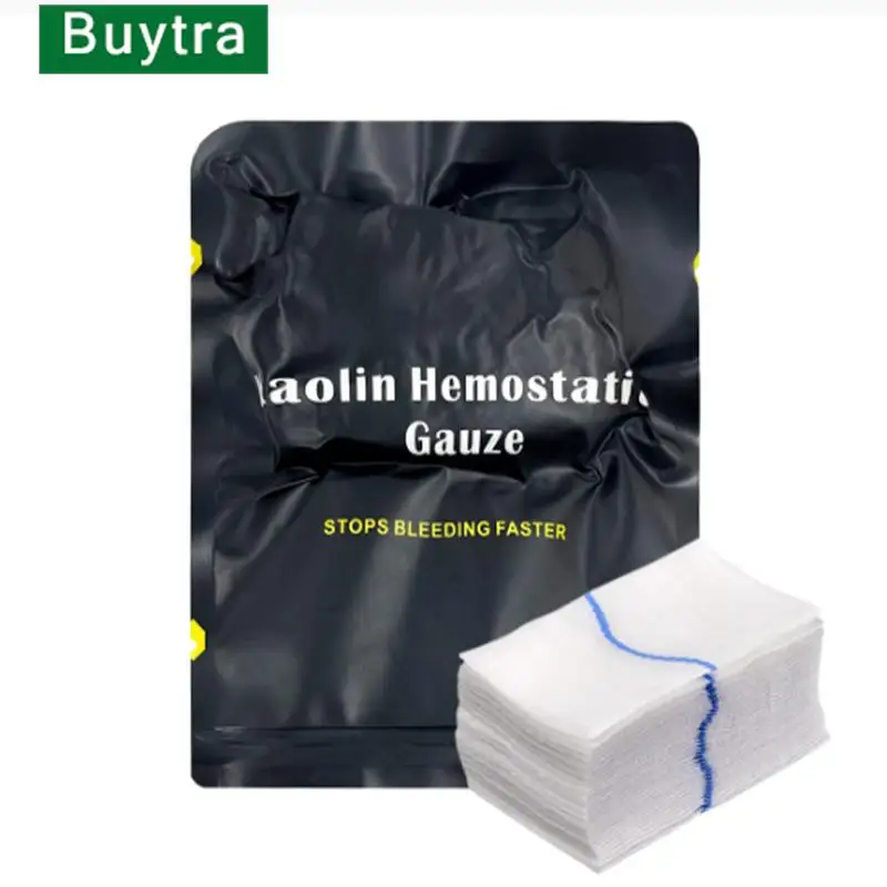 1pc Combat Emergency Trauma Hemostatic Kaolin Gauze For Tactical Military First Aid Kit Medical Wound Dressing 7.5*370cm
1pc Combat Emergency Trauma Hemostatic Kaolin Gauze For Tactical Military First Aid Kit Medical Wound Dressing 7.5*370cm