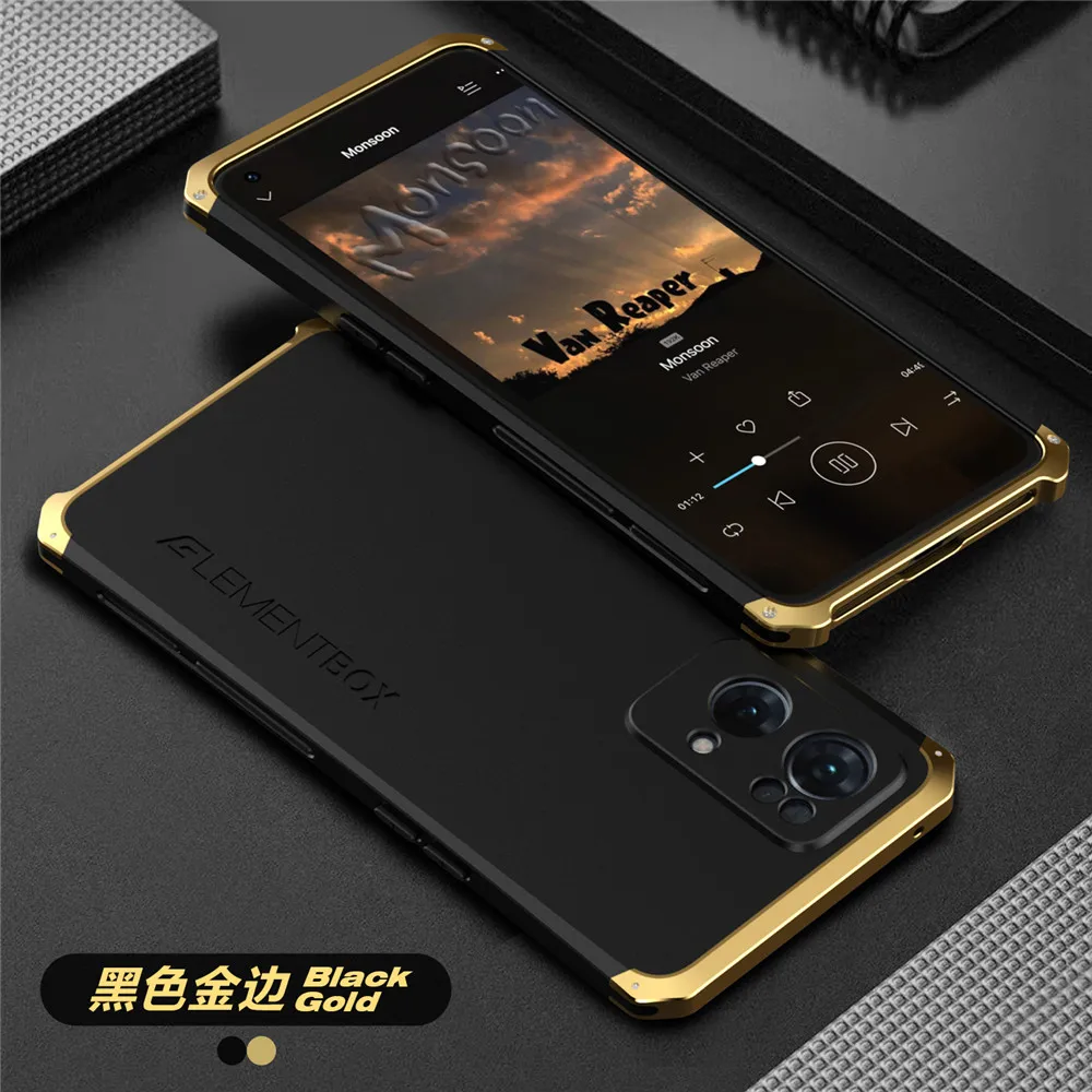Shockproof Metal Armor Phone Case For OPPO Reno 10X Zoom 2 3 4 SE 5 5K 6 7 Pro 5G Case Luxury Aluminum Matte PC Full Cover Funda 
Shockproof Metal Armor Phone Case For OPPO Reno 10X Zoom 2 3 4 SE 5 5K 6 7 Pro 5G Case Luxury Aluminum Matte PC Full Cover Funda
