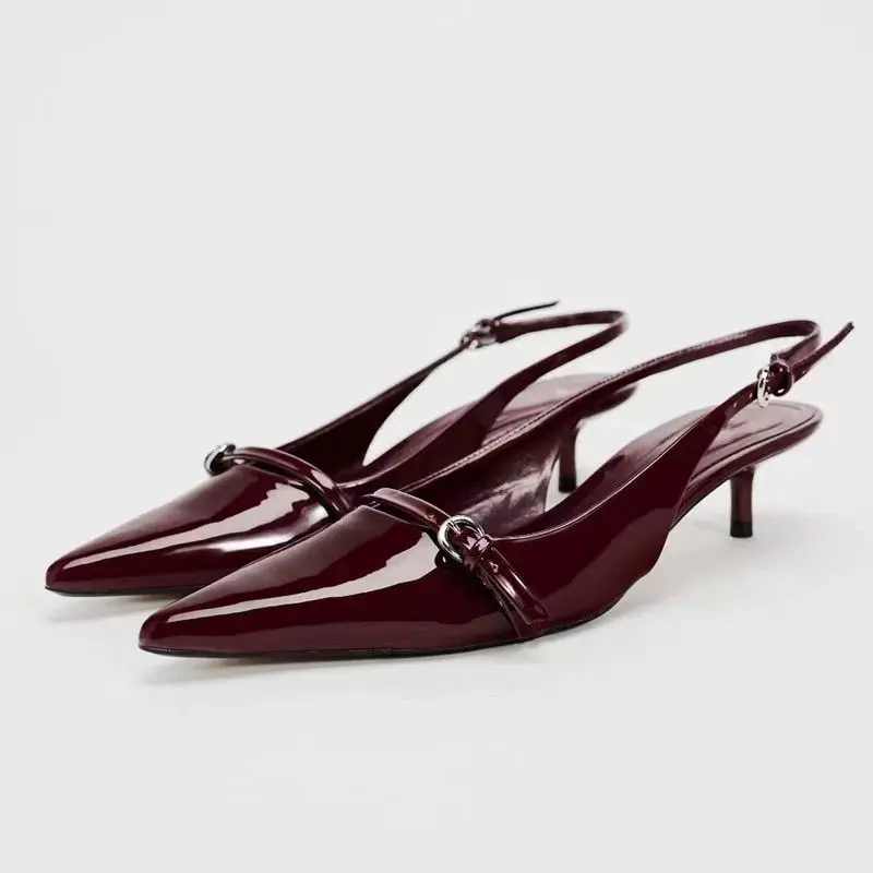 ZA 2024 New European American High Quality Women Shoes Women sandals fashionable slim high heels, Muller cat heel women shoes
ZA 2024 New European American High Quality Women Shoes Women sandals fashionable slim high heels, Muller cat heel women shoes