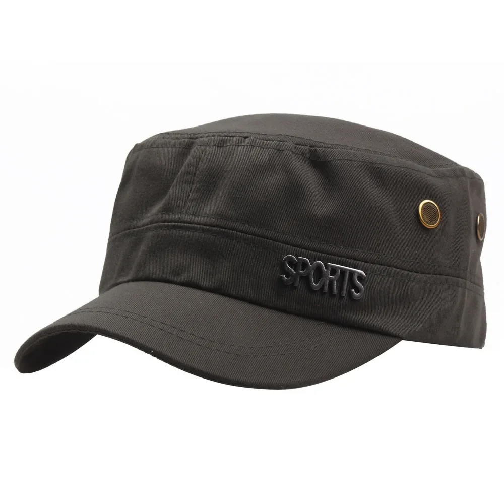 Casquette de baseball militaire en coton solide pour hommes et femmes, chapeau de marin militaire, haut pratique de l'armée, DulSnapback, sports de plein air, printemps Casquette de baseball militaire en coton solide pour hommes et femmes, chapeau de marin militaire, haut pratique de l'armée, DulSnapback, sports de plein air, printemps
