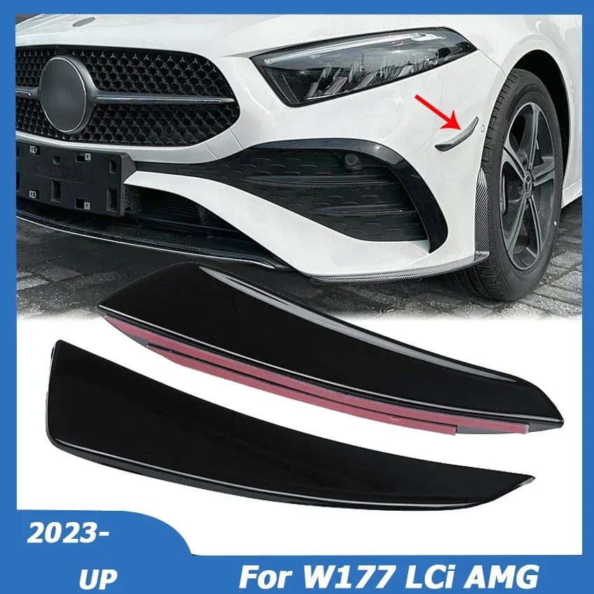 For W177 Mercedes Benz A Class A180 A200 A220 A250 AMG 2023+ Front Bumper Canards Splitter Side Aprons Trim Car Accessories
For W177 Mercedes Benz A Class A180 A200 A220 A250 AMG 2023+ Front Bumper Canards Splitter Side Aprons Trim Car Accessories
