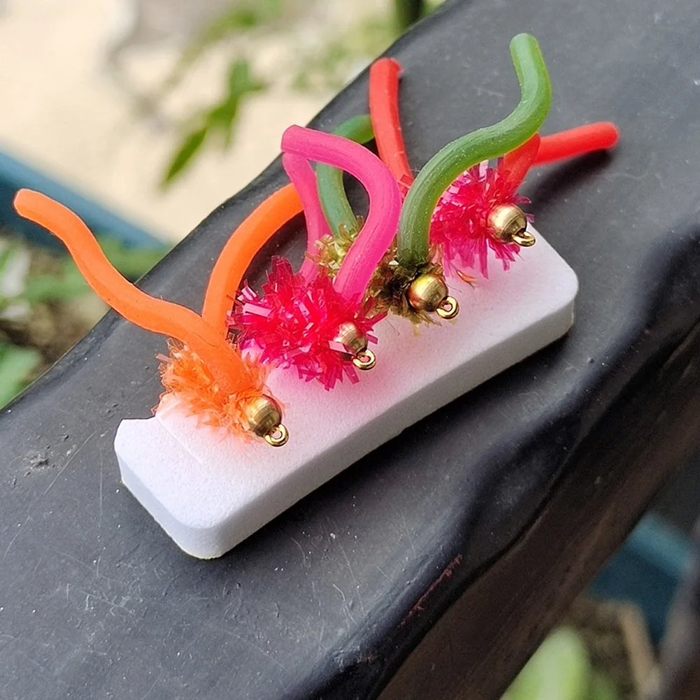 Trout Lure Fishing Lure Durable Fly Fishing Fly Fishing Lures Worm Fly Bait 13.5*6.0mm 4pcs Fly High Carbon Steel
Trout Lure Fishing Lure Durable Fly Fishing Fly Fishing Lures Worm Fly Bait 13.5*6.0mm 4pcs Fly High Carbon Steel