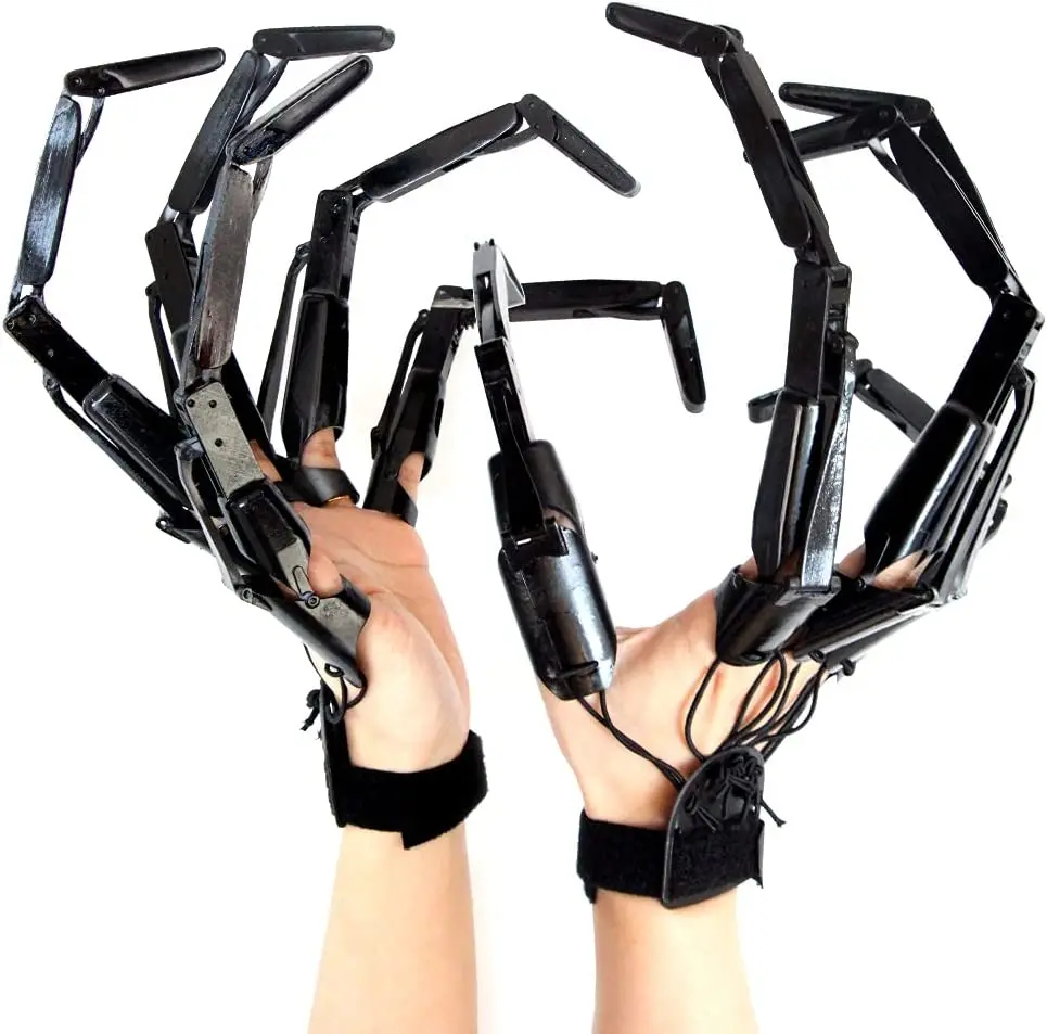 Halloween Articulated Fingers Scarry Fake Fingers Skeleton Hands Realistic Horror Ghost Claw Props Cosplay Gear Finger Glove
Halloween Articulated Fingers Scarry Fake Fingers Skeleton Hands Realistic Horror Ghost Claw Props Cosplay Gear Finger Glove
