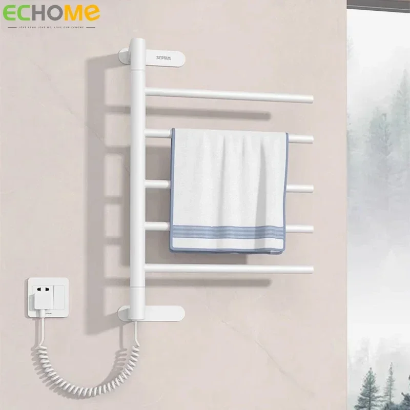 Smart Electric Heated Towel Rack Without Punching Bathroom Towels and Clothes Drying Rack Space Aluminum Waterproof and Durable
Smart Electric Heated Towel Rack Without Punching Bathroom Towels and Clothes Drying Rack Space Aluminum Waterproof and Durable