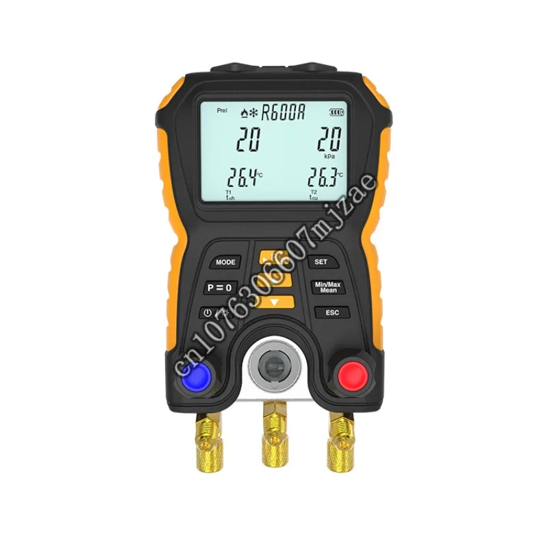 Hti Ht-750 Digital Hvac Vacuum Manometer Manifold Refrigerant Pressure Gauge Set Leakage Air Conditioner Tester Meter
Hti Ht-750 Digital Hvac Vacuum Manometer Manifold Refrigerant Pressure Gauge Set Leakage Air Conditioner Tester Meter