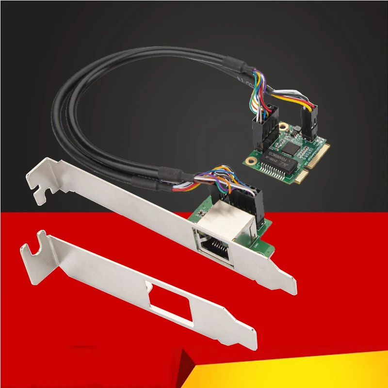 Сетевая карта 2,5 ГБ, 2500 Мбит/с, гигабитная Ethernet-карта, адаптер Lan 8125B кронштейн, 1 порт, RJ45, мини PCIe, сетевой адаптер для настольного ПК
Сетевая карта 2,5 ГБ, 2500 Мбит/с, гигабитная Ethernet-карта, адаптер Lan 8125B кронштейн, 1 порт, RJ45, мини PCIe, сетевой адаптер для настольного ПК