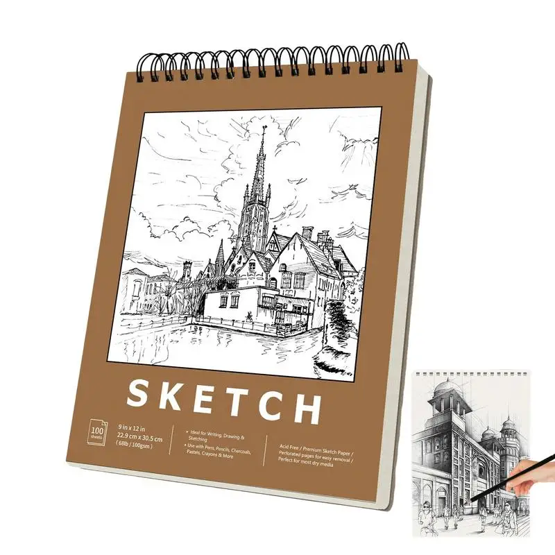 Art Books For Drawing Spiral Bound Drawing Paper Sketch Pad Thickened Multifunctional Drawing Book Professional Creative
Art Books For Drawing Spiral Bound Drawing Paper Sketch Pad Thickened Multifunctional Drawing Book Professional Creative