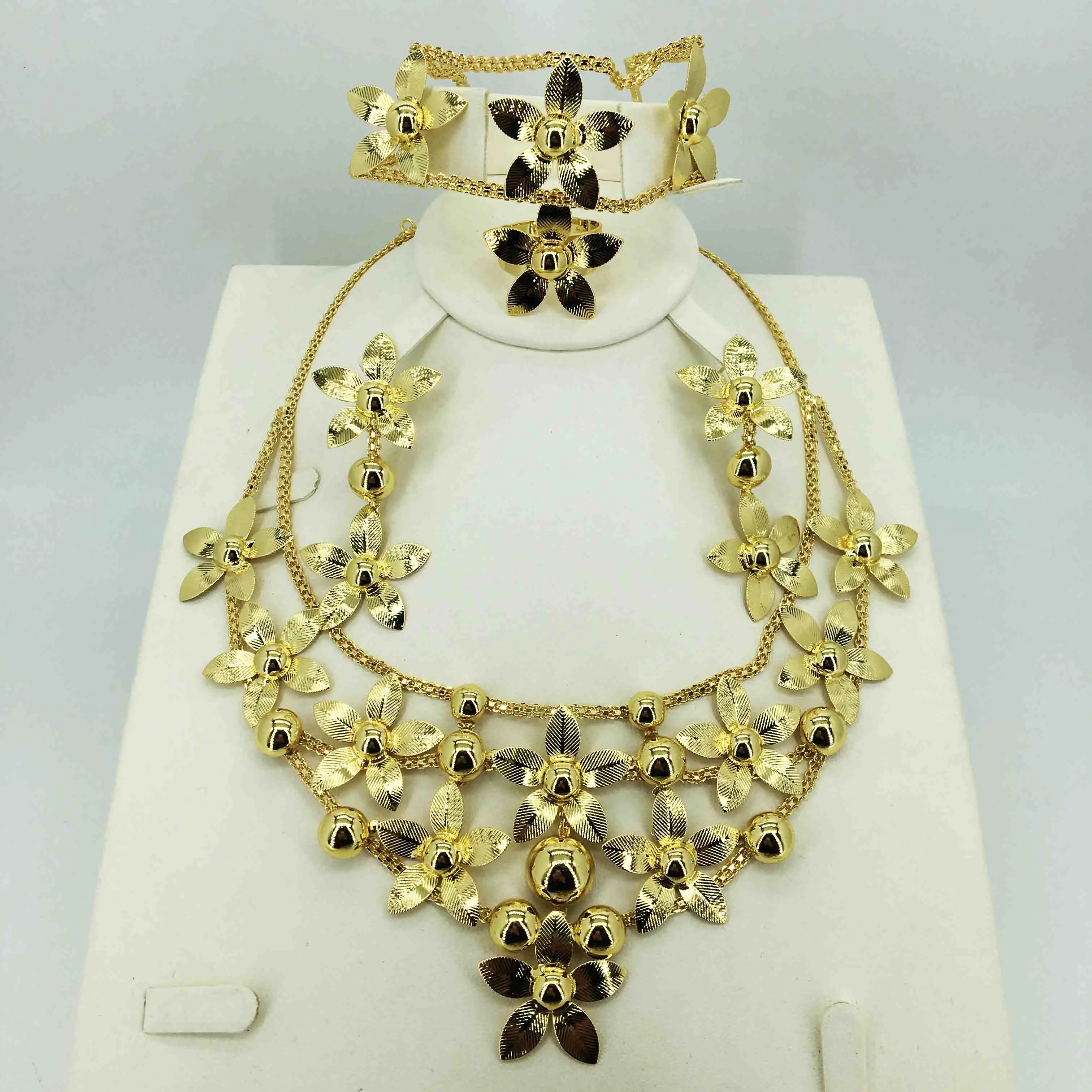 HOT Fashion jewelry set Nigeria Dubai gold-color African bead jewelry wedding jewelry set african beads jewelry sets
HOT Fashion jewelry set Nigeria Dubai gold-color African bead jewelry wedding jewelry set african beads jewelry sets