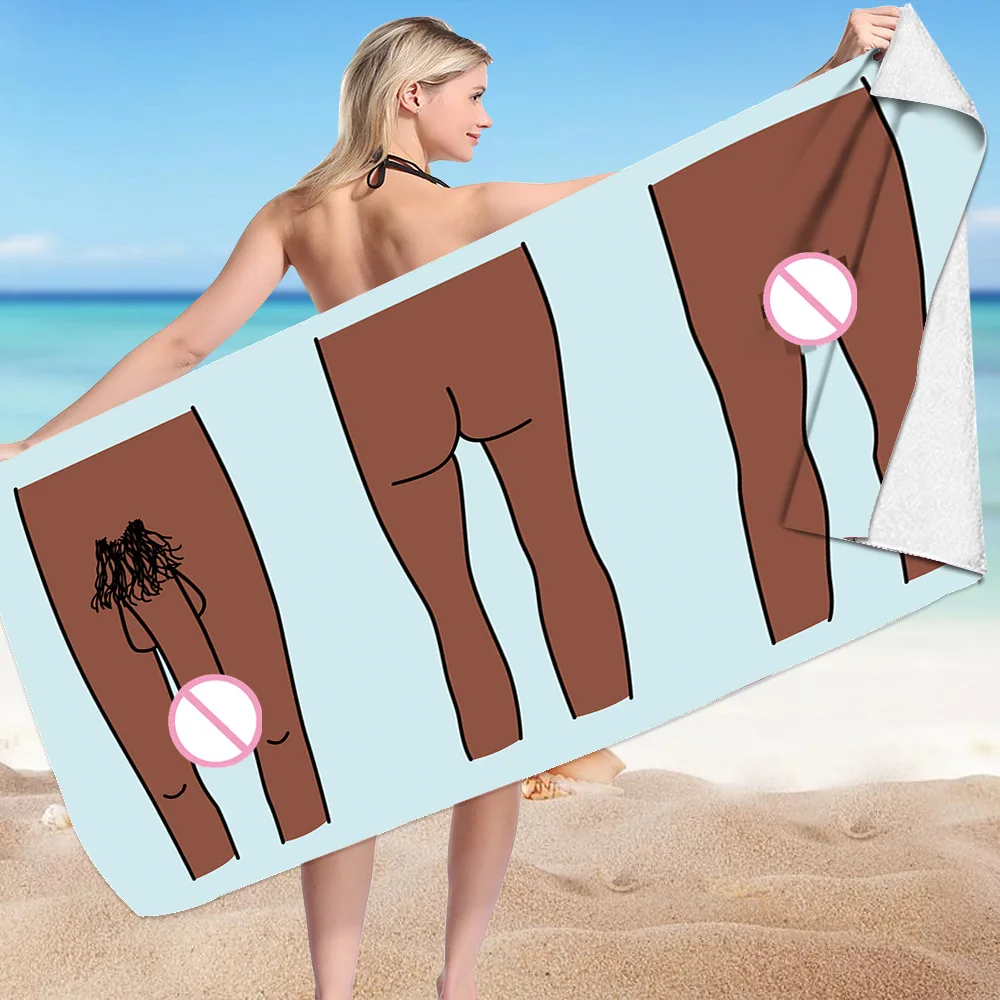 Beach Towel Women's Funny Print Microfiber Towel Shawl Seaside Holiday Swimming Leisure Fashion Beach Clothes Spring Summer P1
Beach Towel Women's Funny Print Microfiber Towel Shawl Seaside Holiday Swimming Leisure Fashion Beach Clothes Spring Summer P1