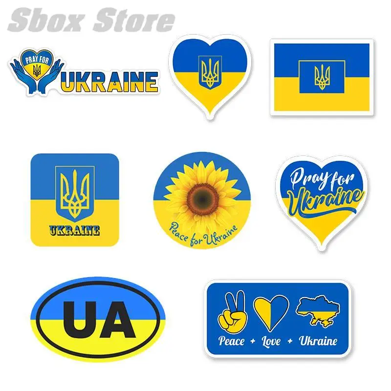 Creative Ukraine Sticker Ukraine UA Decal For Car Truck Window Vinyl Car Decal Scratch-Proof Car Accessories
Creative Ukraine Sticker Ukraine UA Decal For Car Truck Window Vinyl Car Decal Scratch-Proof Car Accessories