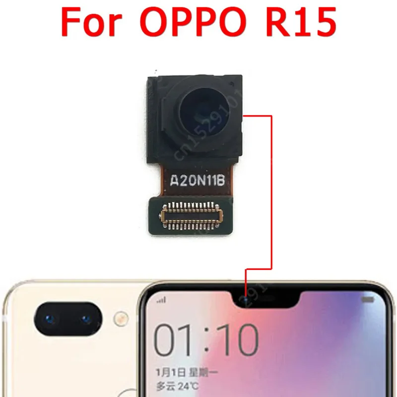 

Front camera For OPPO R15 Frontal Selfie Small Module Mobile Phone Accessories Replacement Repair Spare Parts