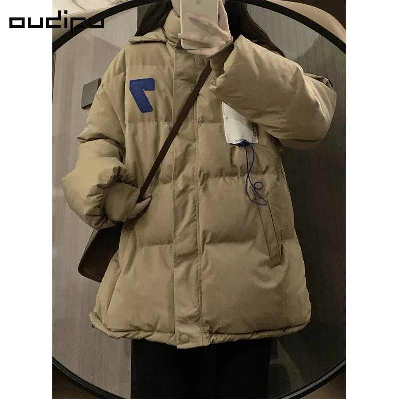 Down Cotton Jacket Women Autumn Winter 2023 New Retro Thick Hooded Cotton Coat Korean Fashion Casual Loose Parkas Womens
Down Cotton Jacket Women Autumn Winter 2023 New Retro Thick Hooded Cotton Coat Korean Fashion Casual Loose Parkas Womens