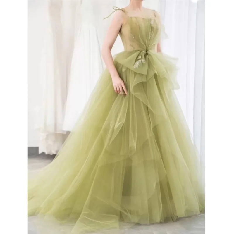 Elegant Green Quinceanera Dresses Fashion Sexy Spaghetti Straps Tulle Vestido De Debutante New Simple Prom Dress Custom Made
Elegant Green Quinceanera Dresses Fashion Sexy Spaghetti Straps Tulle Vestido De Debutante New Simple Prom Dress Custom Made