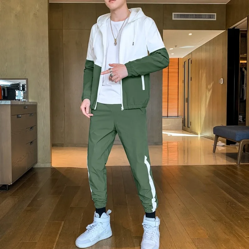 Summer Men's Set Men's Clothing Sportswear Long Sleeve Street Jacket Set Sportswear New Gradient 3D Print Pants
Summer Men's Set Men's Clothing Sportswear Long Sleeve Street Jacket Set Sportswear New Gradient 3D Print Pants