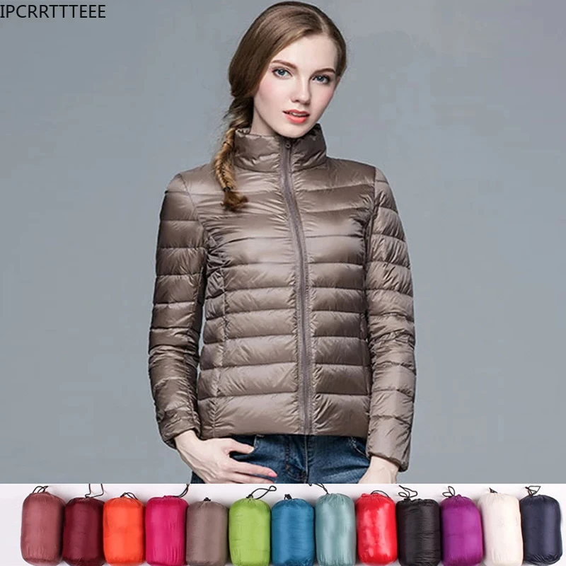 2023 New Women Autumn Winter 90% White Duck Duck Down Jackets Portable Warm Coat Ultra Light Down Jacket Female
2023 New Women Autumn Winter 90% White Duck Duck Down Jackets Portable Warm Coat Ultra Light Down Jacket Female