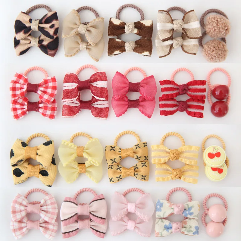 10Pcs/Lot Baby Hair Rope for Girls, Cute Bow, Rubber Band, Fashionable Hair Accessories,
10Pcs/Lot Baby Hair Rope for Girls, Cute Bow, Rubber Band, Fashionable Hair Accessories,