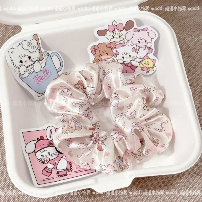 Новые фирменные милые кольца для волос Miniso Mikko Comics Co, пончики, конский хвост, аксессуары для волос, мультяшный принт, милые игрушки для девочек, подарки
Новые фирменные милые кольца для волос Miniso Mikko Comics Co, пончики, конский хвост, аксессуары для волос, мультяшный принт, милые игрушки для девочек, подарки