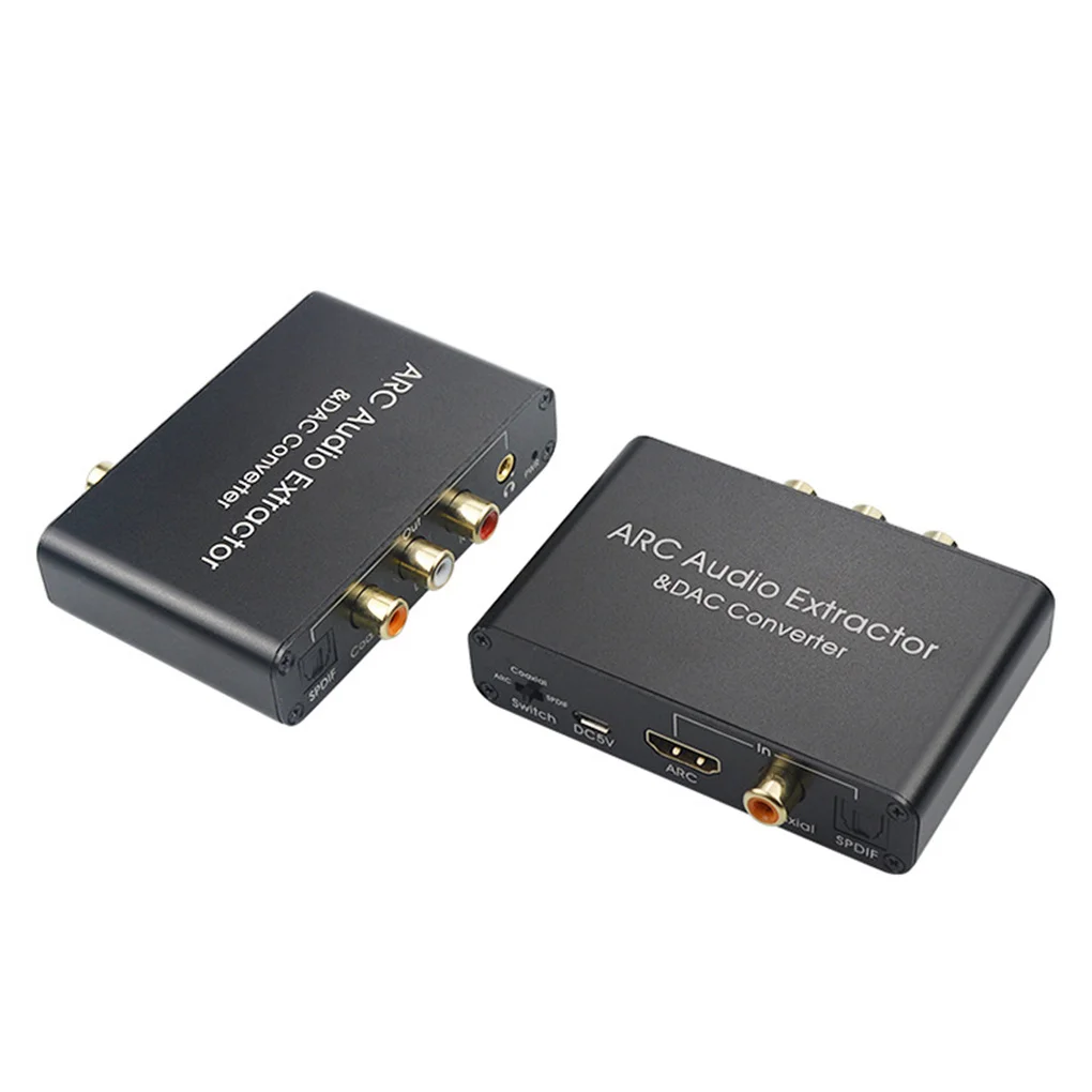 Адаптер аудио-экстрактора ARC 3 5 мм HDMI-совместимый Цифровой оптический аналоговый ЦАП преобразователь сплиттер для ТВ
Адаптер аудио-экстрактора ARC 3 5 мм HDMI-совместимый Цифровой оптический аналоговый ЦАП преобразователь сплиттер для ТВ