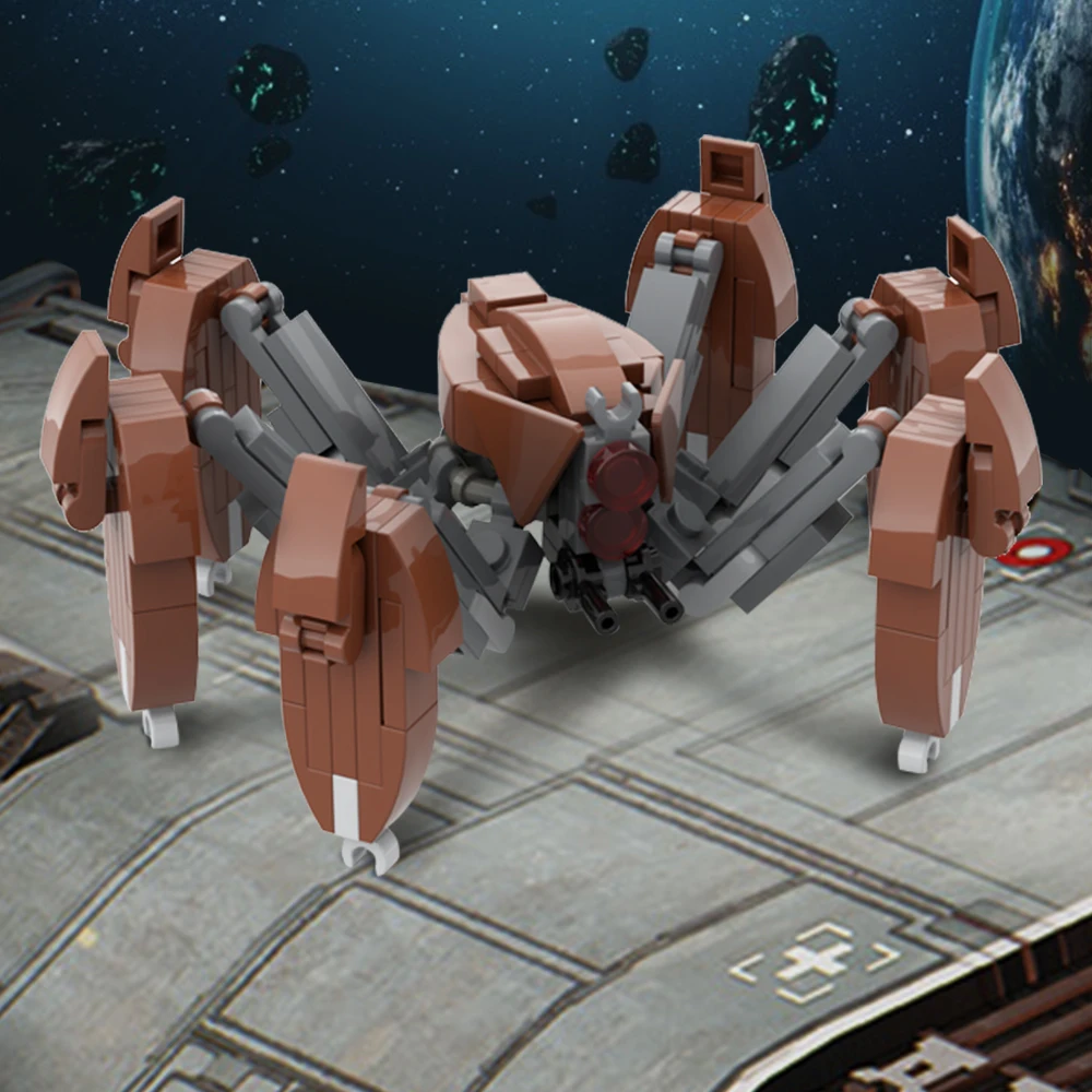 Gobrick MOC машинное оборудование, краб, робот-модель, конструктор, кино, космическая война, робот-краб, краб, сделай сам, кирпичи, игрушки для детей, подарки на день рождения
Gobrick MOC машинное оборудование, краб, робот-модель, конструктор, кино, космическая война, робот-краб, краб, сделай сам, кирпичи, игрушки для детей, подарки на день рождения