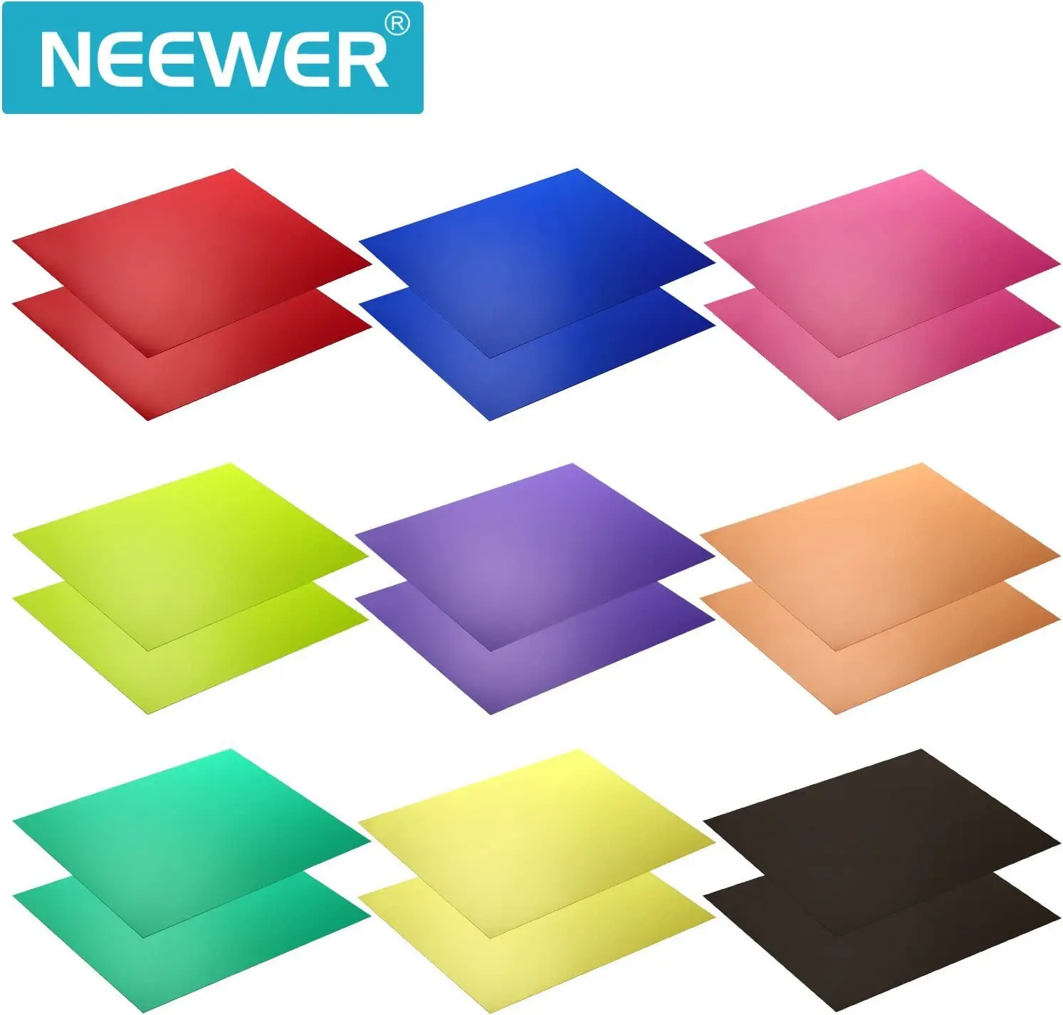 Neewer Correction Gel Light Filter Transparent Color 12x8.5 inches/30x20 centimeters 18 Sheet for Photo Studio Strobe Flash LED
Neewer Correction Gel Light Filter Transparent Color 12x8.5 inches/30x20 centimeters 18 Sheet for Photo Studio Strobe Flash LED