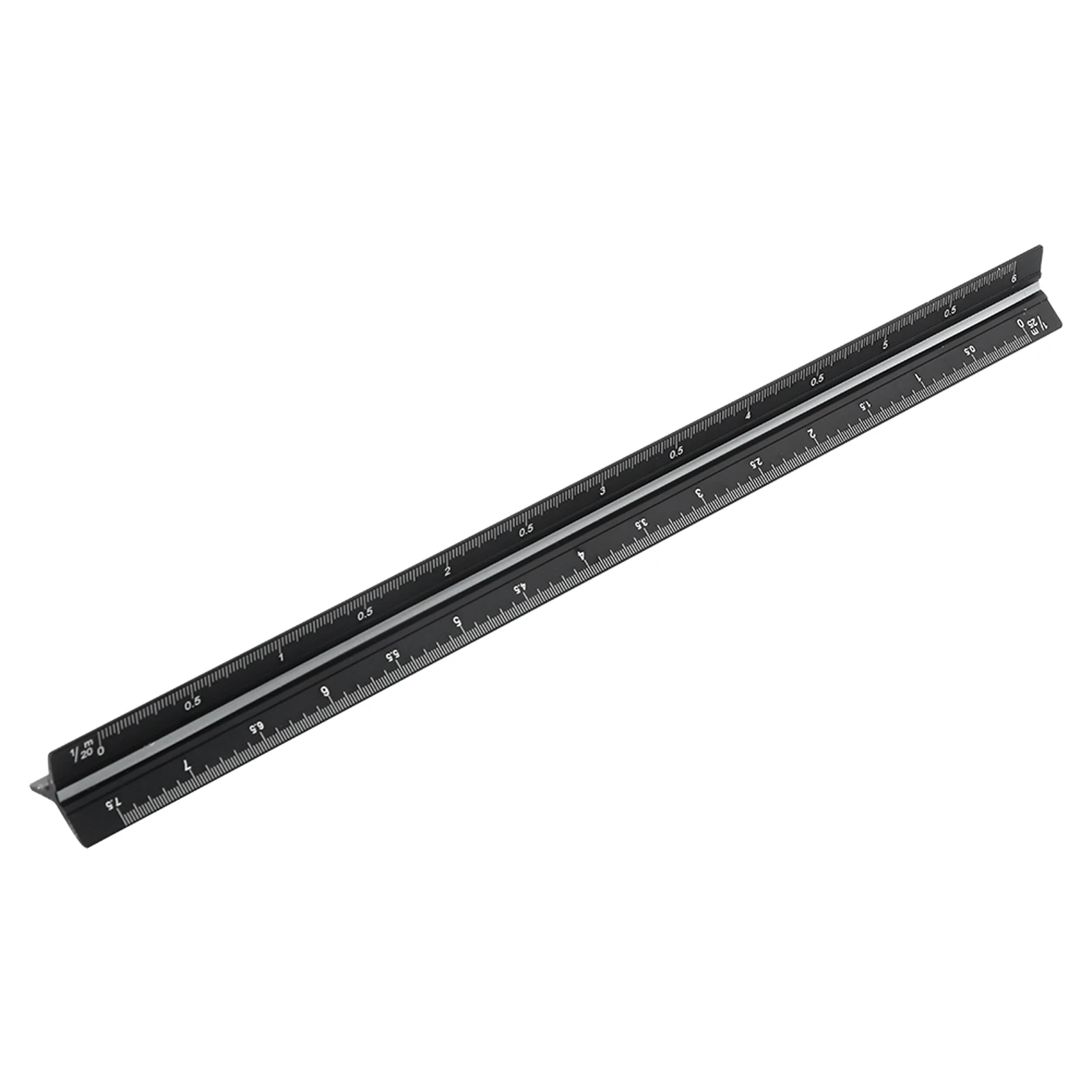 Accurate Scale Ruler Triangular Portable Aluminium Alloy Professional For Drafting School Office 6 Measurement Student Engineer
Accurate Scale Ruler Triangular Portable Aluminium Alloy Professional For Drafting School Office 6 Measurement Student Engineer