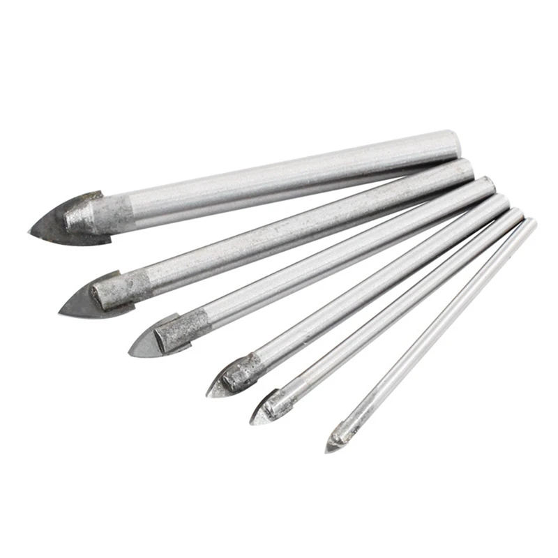 

6-Piece Woodworking Bit Set Kit Is Suitable For Drilling Expander Of Glass-Ceramic Marble Tiles Concrete Bit Set