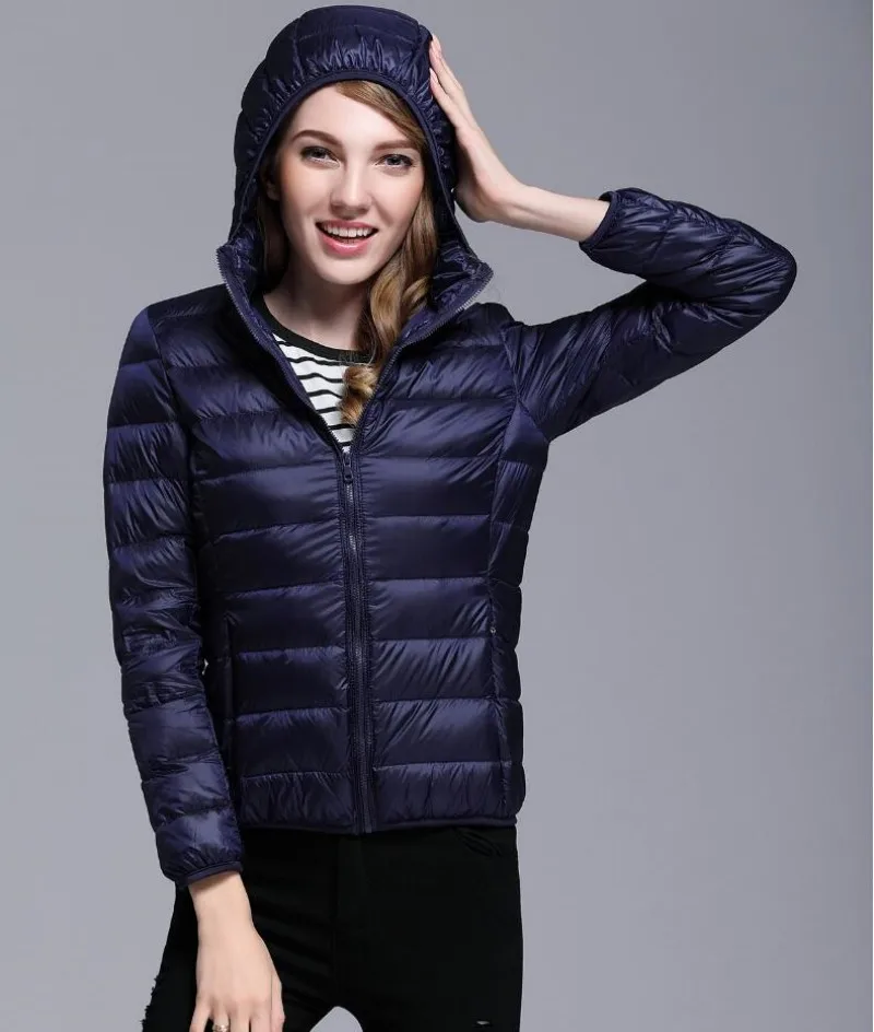 Winter Women Hooded White Duck Down Jacket Female Ultra Light Down Jackets Slim Long Sleeve Parkas Candy Color Fashio
Winter Women Hooded White Duck Down Jacket Female Ultra Light Down Jackets Slim Long Sleeve Parkas Candy Color Fashio