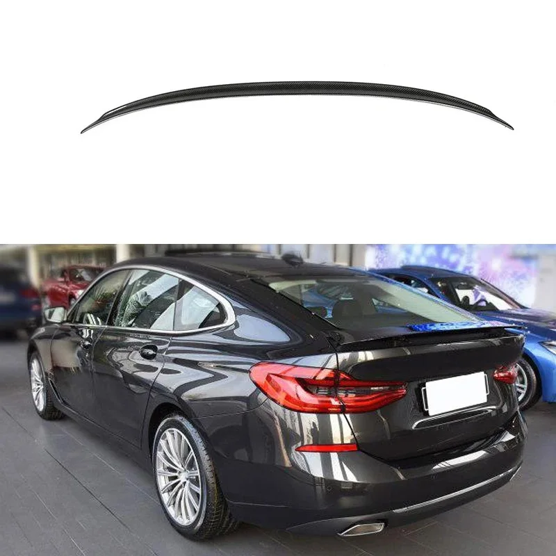 Задний спойлер из углеродного волокна 6 серий GT G32 для BMW 630i 640i Gran Туризм 18-19, верхние крылья, черный корпус, сплиттер 
Задний спойлер из углеродного волокна 6 серий GT G32 для BMW 630i 640i Gran Туризм 18-19, верхние крылья, черный корпус, сплиттер