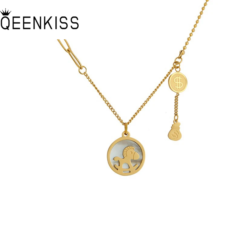QEENKISS NC8179 Fine Wholesale Fashion Woman Girl Mother Party Birthday Wedding Gift Get Rich Titanium Stainless Steel Necklace
QEENKISS NC8179 Fine Wholesale Fashion Woman Girl Mother Party Birthday Wedding Gift Get Rich Titanium Stainless Steel Necklace