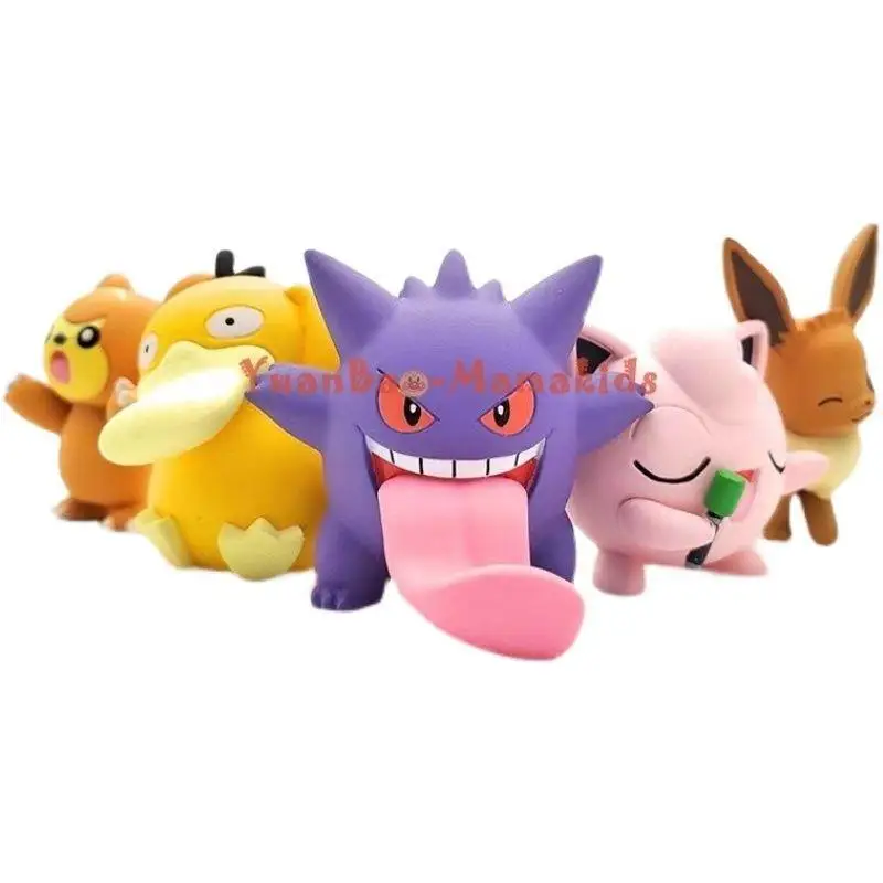 Eevee Slowpoke Jigglypuff Gengar Haunter psyduck pokemon Assemble Anime Figure Decoration surprise box Gacha toys collect gift
Eevee Slowpoke Jigglypuff Gengar Haunter psyduck pokemon Assemble Anime Figure Decoration surprise box Gacha toys collect gift