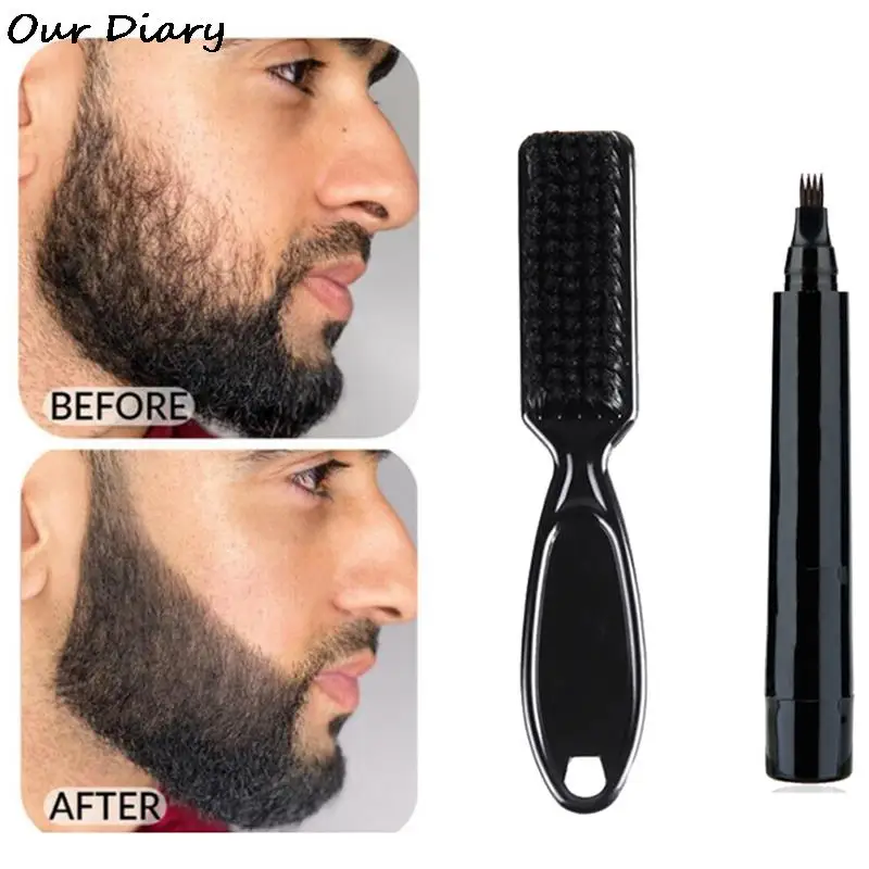 Waterproof Moustache Coloring Shaping Tools Beard Pen Beard Filler Pencil And Brush Beard Enhancer
Waterproof Moustache Coloring Shaping Tools Beard Pen Beard Filler Pencil And Brush Beard Enhancer