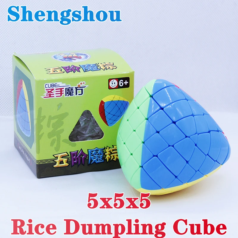

Shengshou Rice Dumpling Cube Mastermorphix 5x5x5 Rice Puzzle magic Dumpling Mastermorphix 5x5 Magic cube Speed Cubo Kids Gifts