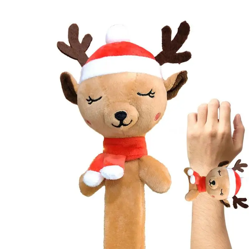 Christmas Slap Bracelet Slap Bands Wristbands Bracelet Toy Christmas Santa Claus Snowman Reindeer Holiday Decorations For Girls
Christmas Slap Bracelet Slap Bands Wristbands Bracelet Toy Christmas Santa Claus Snowman Reindeer Holiday Decorations For Girls