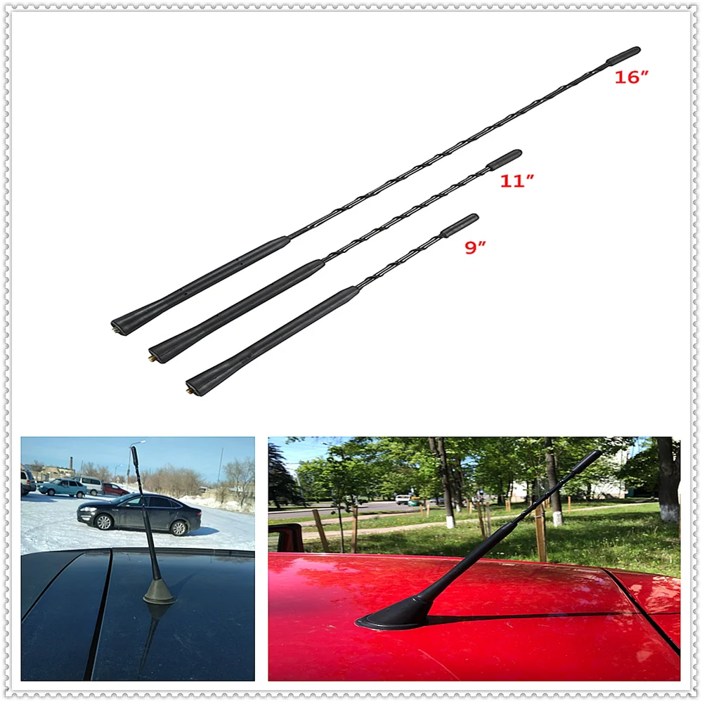 

Car Roof Mast Whip Stereo Radio FM/AM Signal Aerial Amplified Antenna for Peugeot 207 307 407 308 607 508 3008 2008