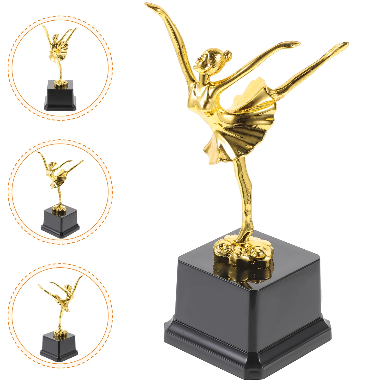 Decor Dance Trophy Colored Small Prize Teens Gift for Ballet Dancer Competition
Decor Dance Trophy Colored Small Prize Teens Gift for Ballet Dancer Competition