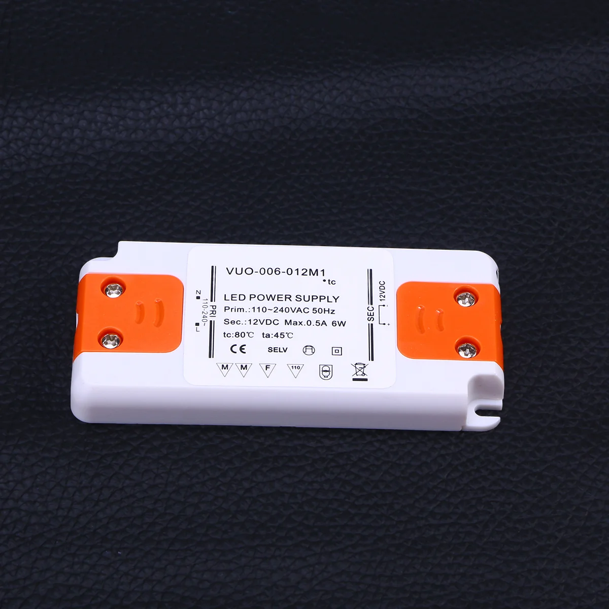 12V 6W LED Driver Converter Ultra-slim 05A Driver for LED Bulb Light (White)
12V 6W LED Driver Converter Ultra-slim 05A Driver for LED Bulb Light (White)